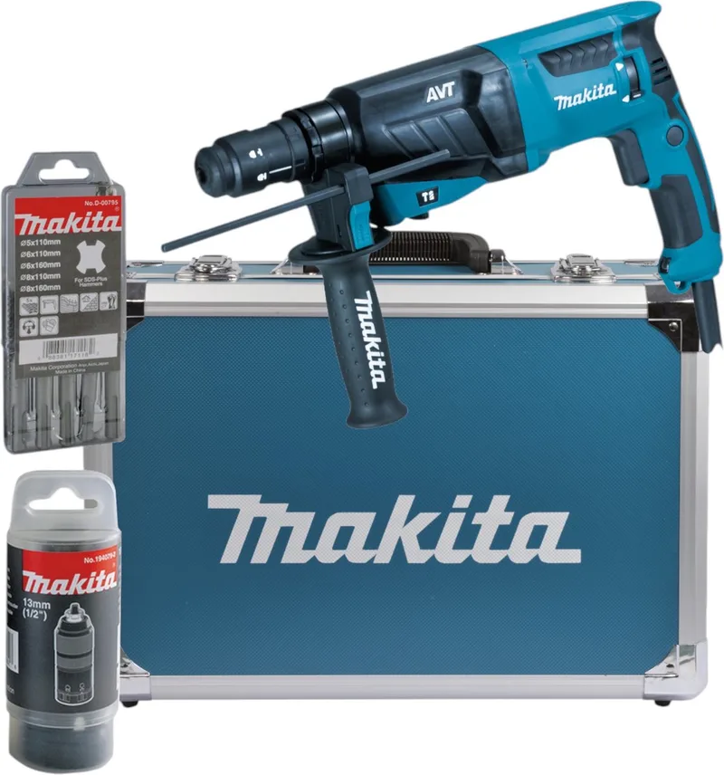 HR2631FT13 Combihamer verwisselbare Boorkop + Boorset by Makita – product image