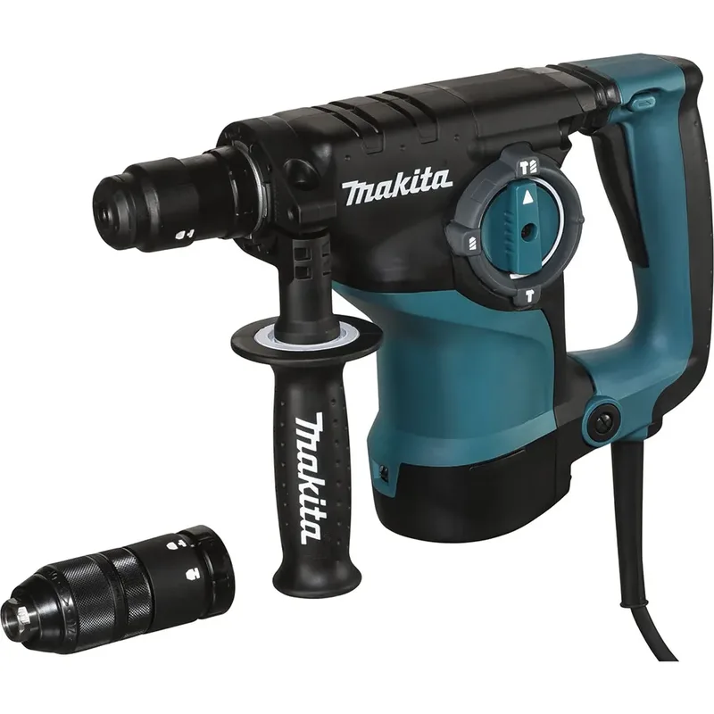 HR2811FT SDS-plus Combihamer incl. snelspanboorkop in koffer - 800W - 2,9J van Makita – productafbeelding 4 van 4