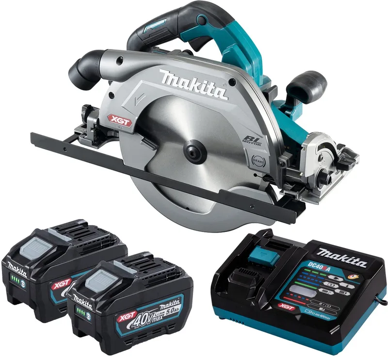 HS009GT201 Accu Cirkelzaag 235mm AWS-Ready XGT 40V Max 5.0Ah in Koffer de Makita – image du produit