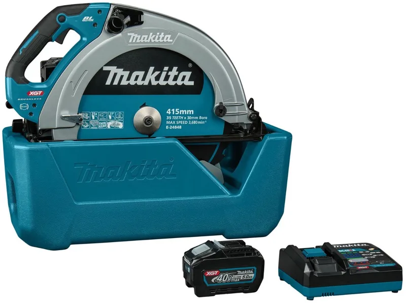 HS013GT101 Accu cirkelzaag 415mm XGT 40V Max 5.0Ah by Makita – product image