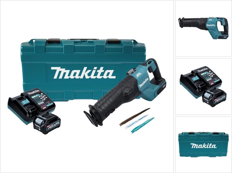 JR 001 GD101 Accu Reciprozaag 40 V max. borstelloze reciprozaag XGT + 1x accu 2,5 Ah + lader + koffer de Makita – image du produit