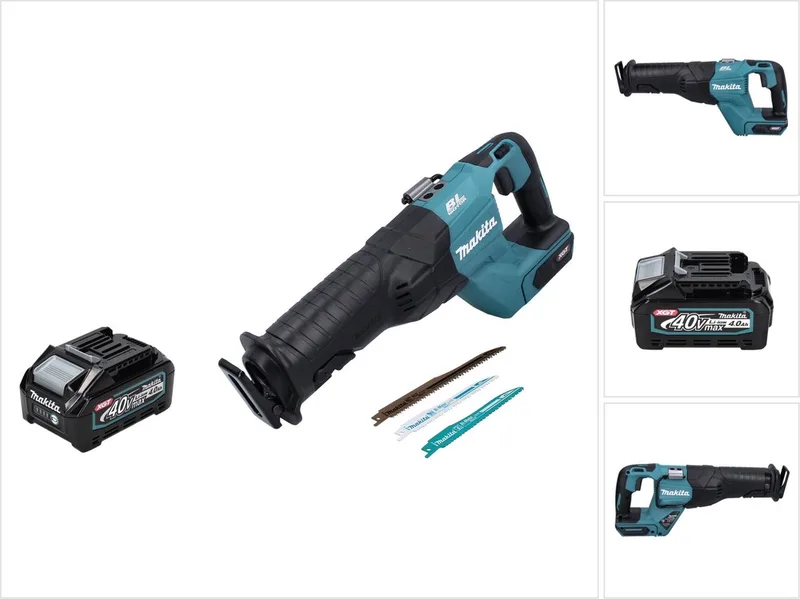JR 001 GM1 Accu Reciprozaag 40 V max. borstelloze reciprozaag XGT + 1x accu 4.0 Ah - zonder oplader, zonder koffer fra Makita – produktbillede