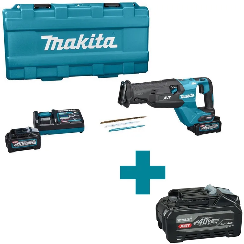 JR002GM201 Accu Reciprozaag XGT 40V Max 4.0Ah in koffer von Makita – Produktbild