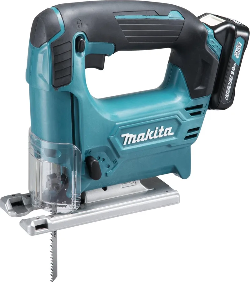 JV101DSAJ 10,8V Li-Ion accu Decoupeerzaag set in Mbox (2x 2,0Ah accu) von Makita – Produktbild