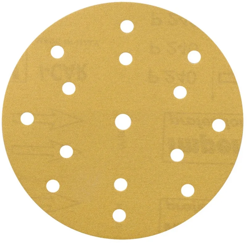 K240 150mm Schuurschijf Yellow Velcro - B-39350 fra Makita – produktbillede
