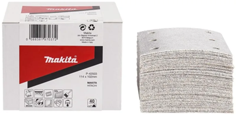 K80 114x102 Schuurvel wh - P-42525 de Makita – image du produit