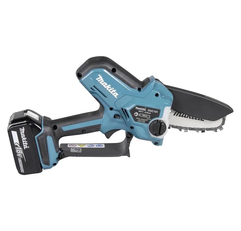 sans fil Tronçonneuse avec batterie, avec chargeur Longueur de lame 100 mm de Makita – image du produit 2 sur 5