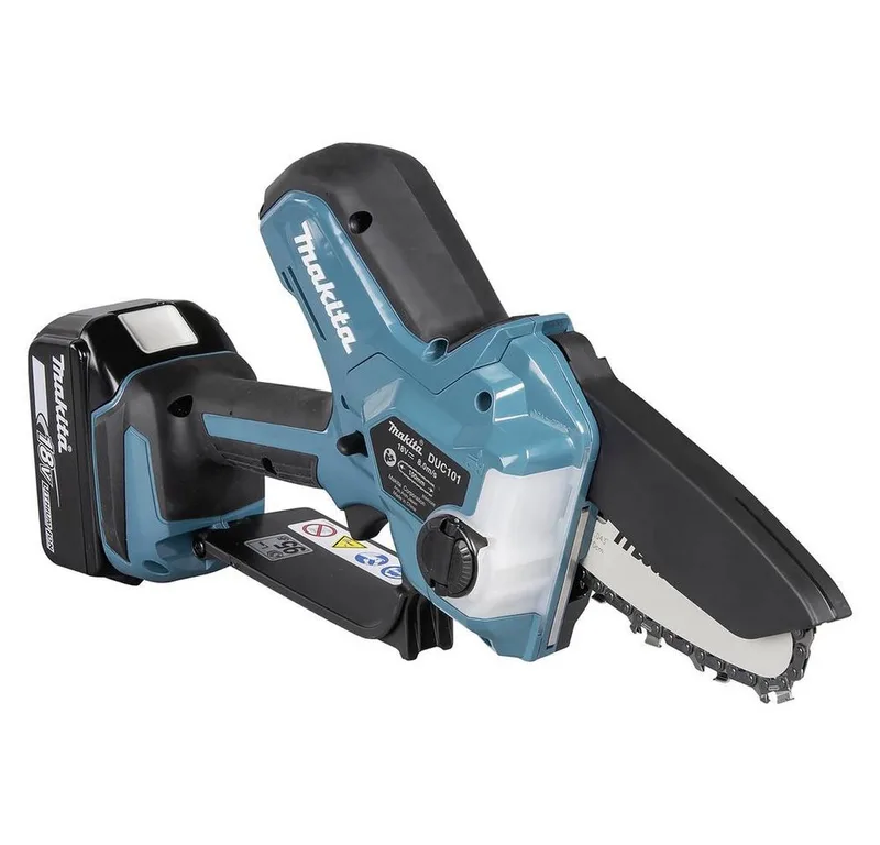 sans fil Tronçonneuse avec batterie, avec chargeur Longueur de lame 100 mm de Makita – image du produit 3 sur 5