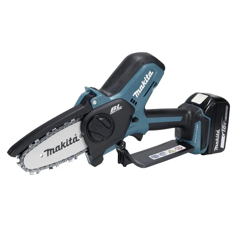 sans fil Tronçonneuse avec batterie, avec chargeur Longueur de lame 100 mm de Makita – image du produit 5 sur 5