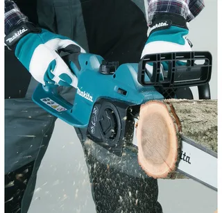 Kettingzaag elektrisch 1800 W 30 cm blauw en zwart van Makita – productafbeelding 2 van 5