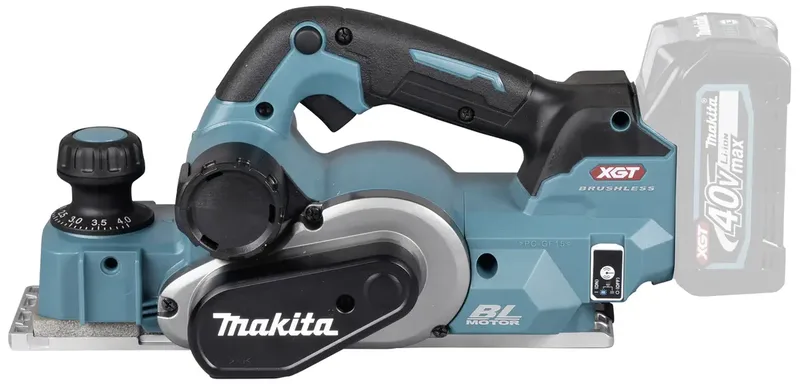 KP001GZ Accu schaaf 82mm XGT 40V Max Basic Body van Makita – productafbeelding 3 van 3