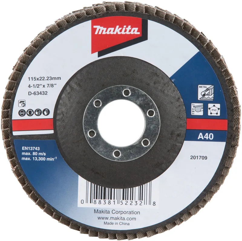 Lamellenschijf 115 mm A60 - D-63448 by Makita – product image