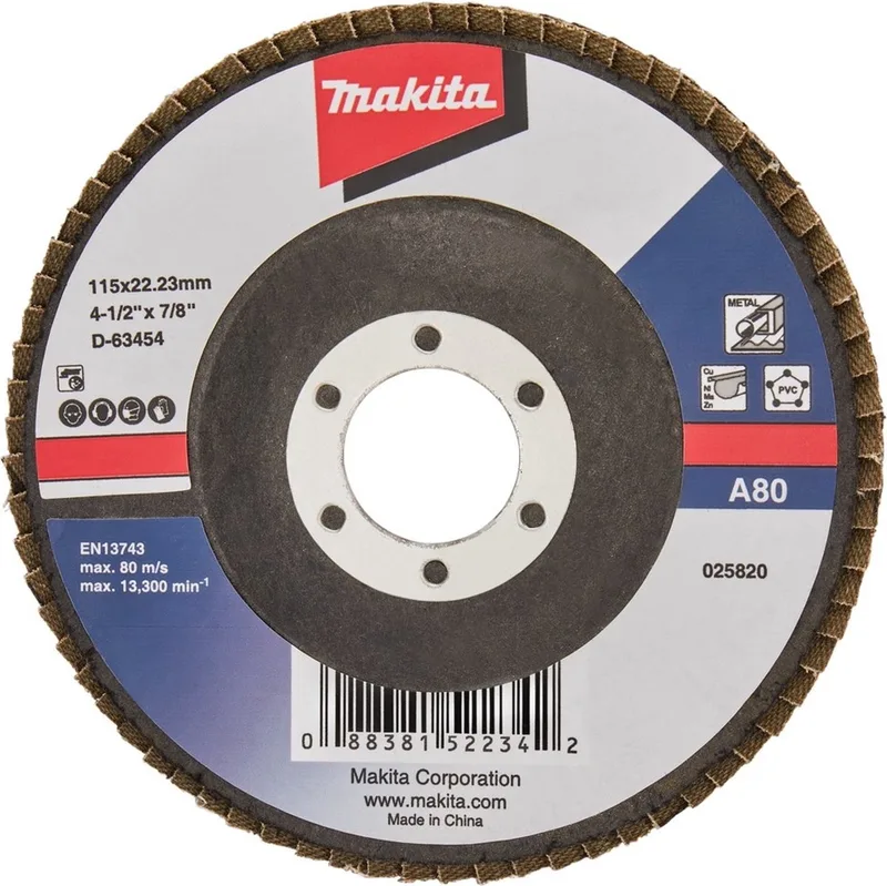lamellenschijf 115 mm A80 D-63454 by Makita – product image