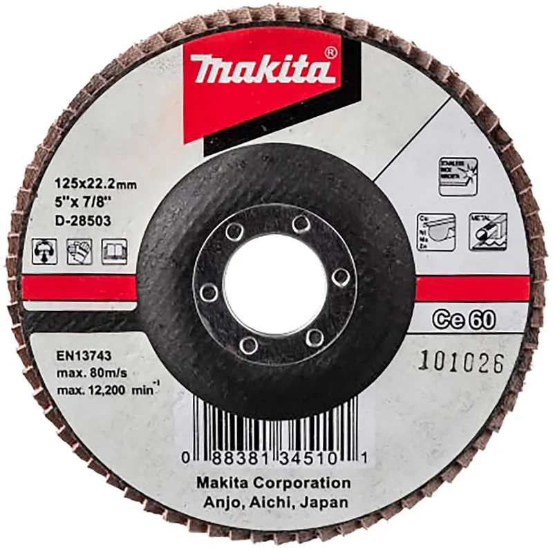 Lamellenschijf 125 mm 60F - D-28503 by Makita – product image