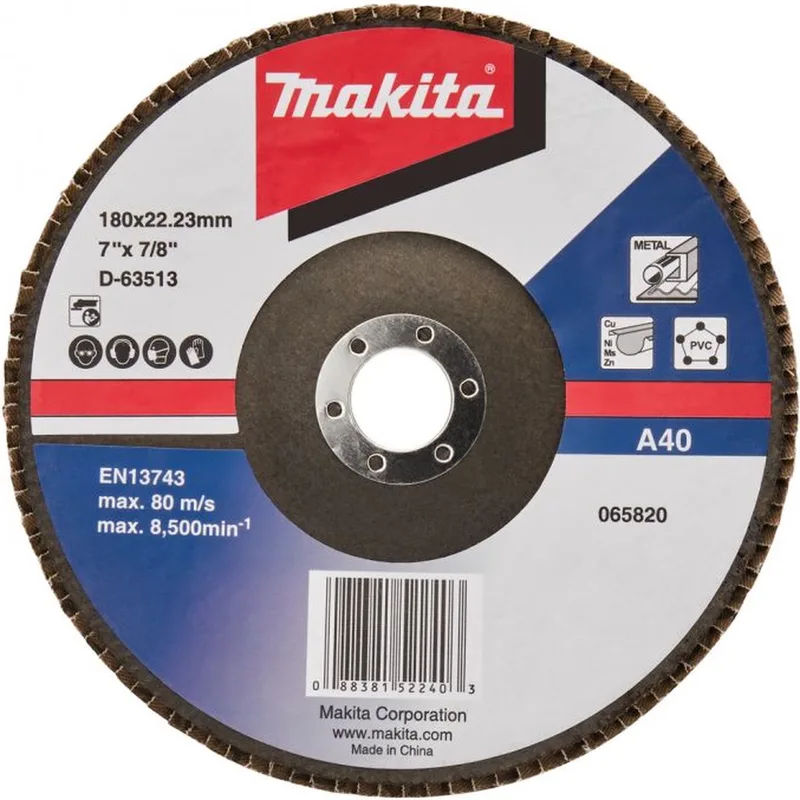 Lamellenschijf 180 mm A40 - D-63513 by Makita – product image