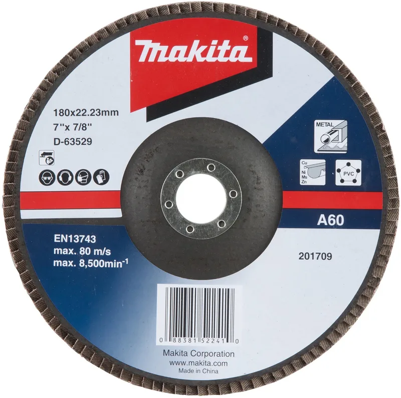 Lamellenschijf 180 mm A60 - D-63529 by Makita – product image