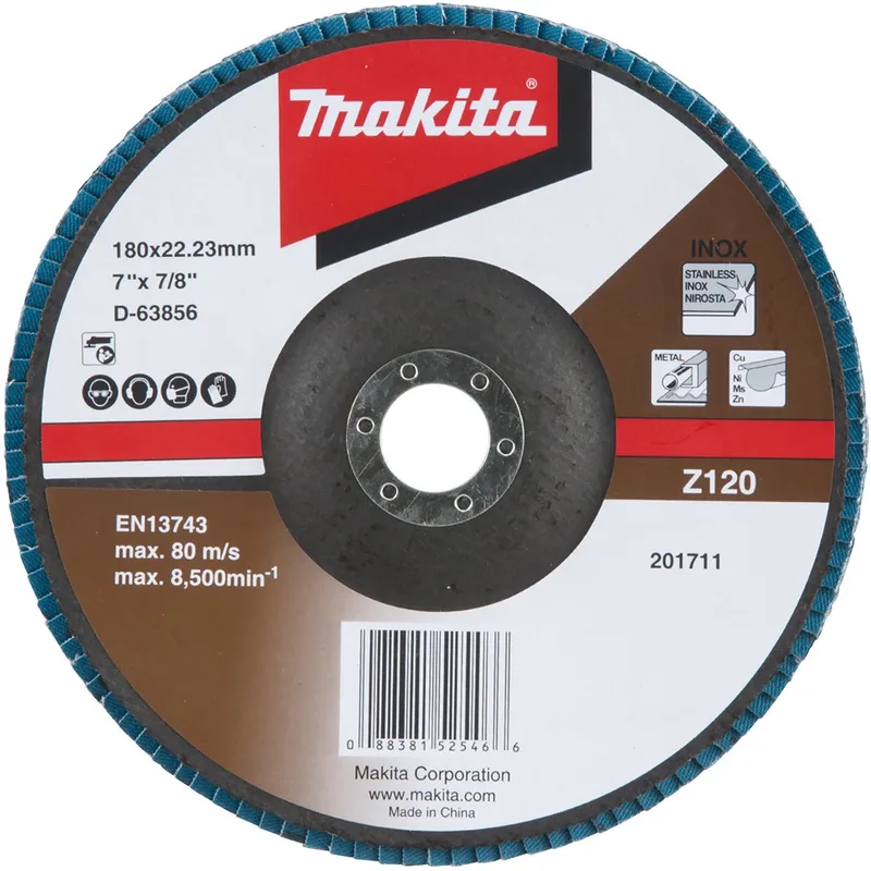 lamellenschijf 180 mm Z120 D-63856 by Makita – product image