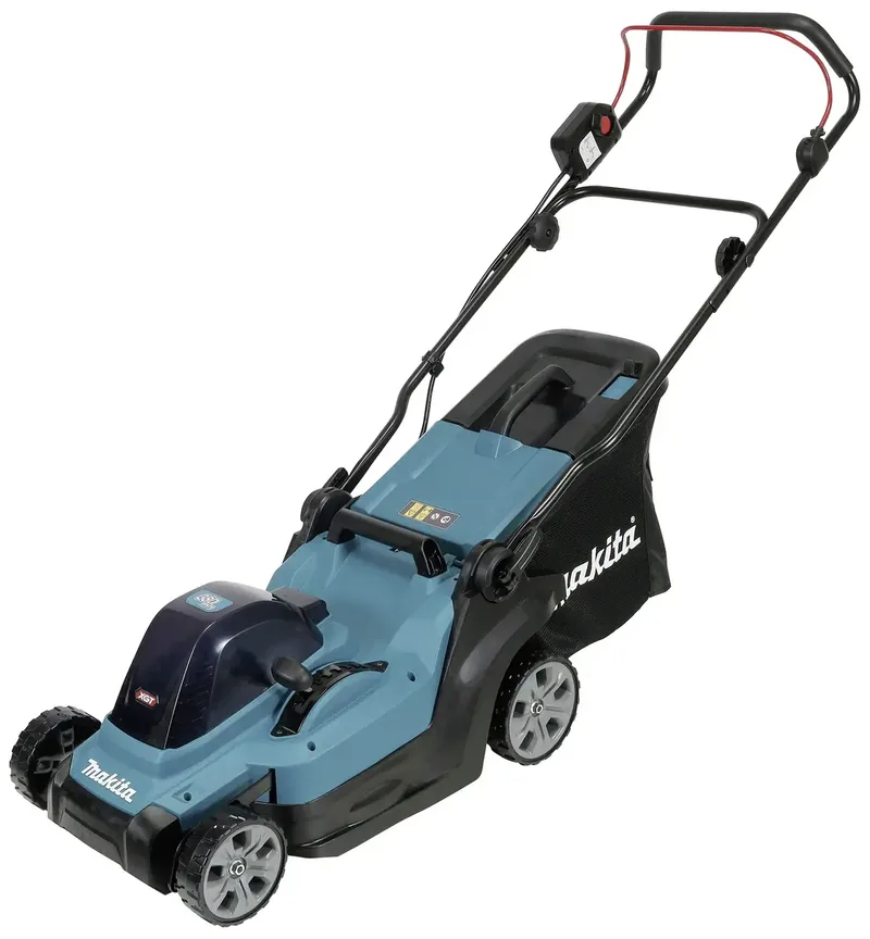 LM003GM102 Akku Akku-Rasenmäher inkl. Akku, inkl. Ladegerät 40 V Schnittbreite (max.) 38 cm Geeignet für 780 m² de Makita – image du produit