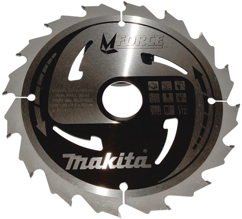 M-FORCE zaagblad 180x30x16T - B-31952 by Makita – product image