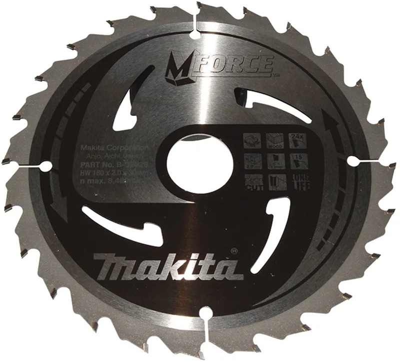 M-FORCE Zaagblad 180x30x24Z - B-32029 de Makita – image du produit