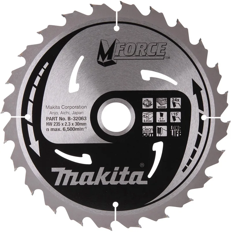 M-FORCE Zaagblad 235x30x24Z - B-32063 von Makita – Produktbild