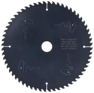 MAKBLADE B-32524 Lame de scie circulaire au carbure 260 x 30 x 1.8 mm Nombre de dents: 60 1 pc(s) de Makita – image du produit 2 sur 2