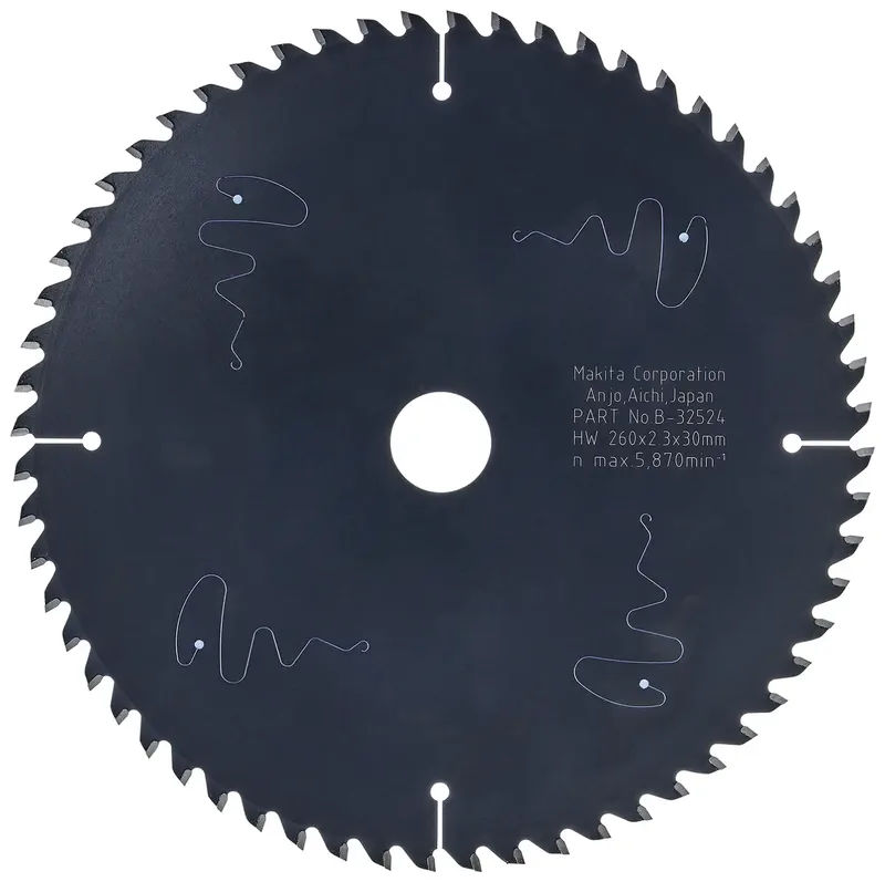 MAKBLADE B-32524 Lame de scie circulaire au carbure 260 x 30 x 1.8 mm Nombre de dents: 60 1 pc(s) de Makita – image du produit 2 sur 2