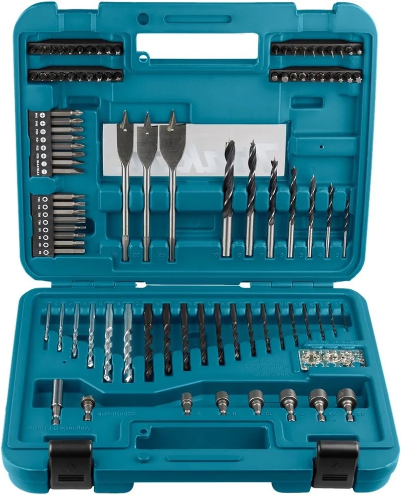 Makita 100-delig Boor- en Schroefbitset in koffer - D-47248 by Makita – product image