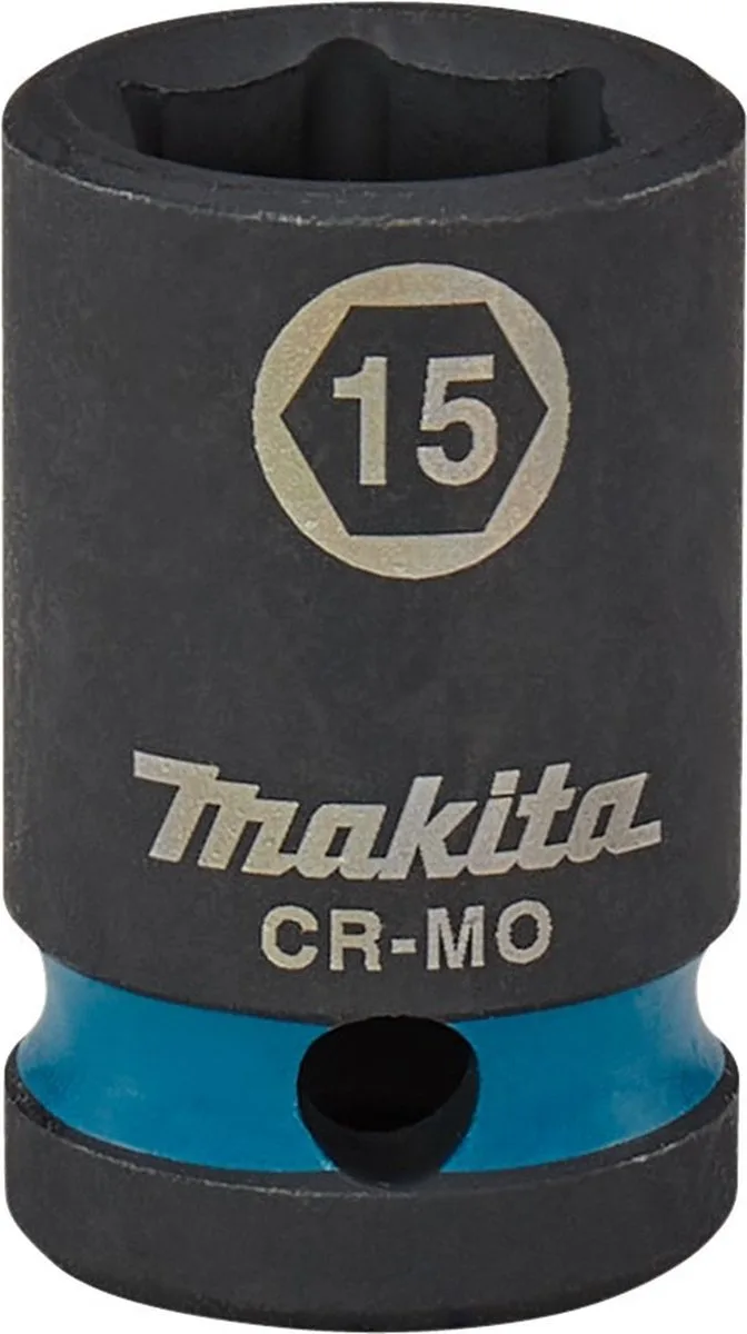 Makita 15 x 38 mm 1/2 Impact Black Krachtdop - E-16112 by Makita – product image