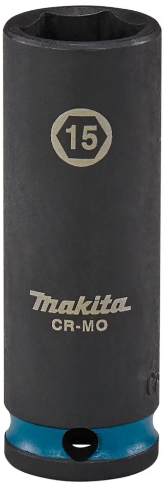 Makita 15 x 63 mm 3/8 Impact Black Krachtdop - E-16324 by Makita – product image 1 of 2