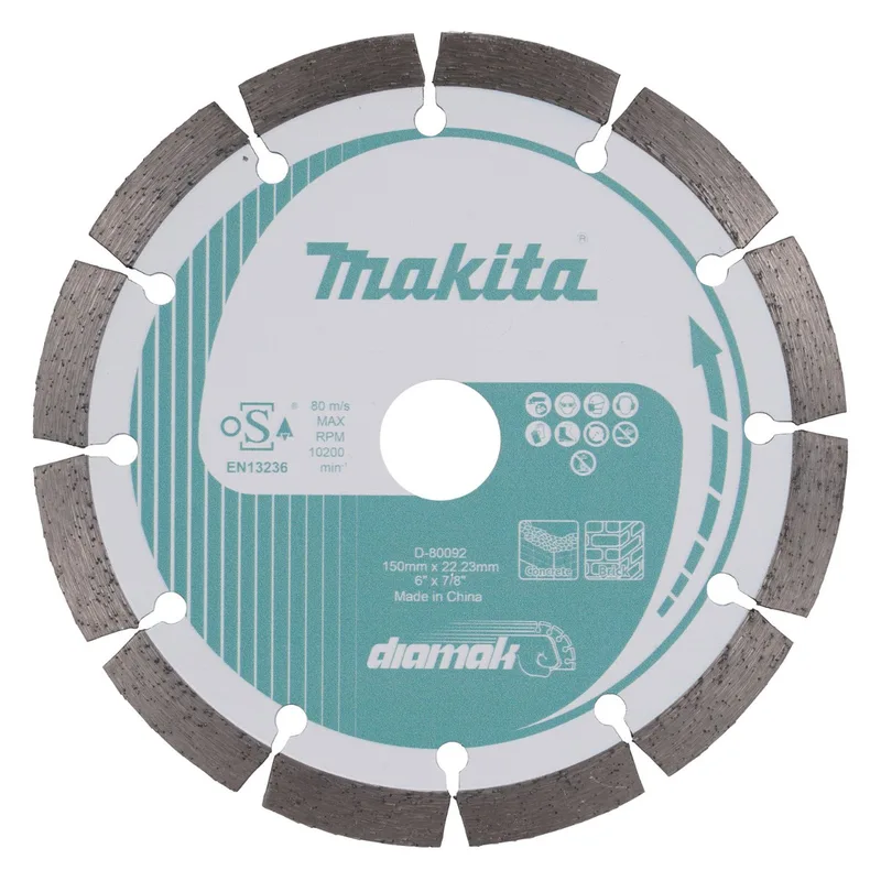 Makita 150mm Diamantschijf segment - D-80092 by Makita – product image