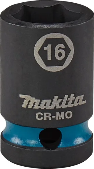 Makita 16 x 38 mm 1/2 Impact Black Krachtdop - E-16128 by Makita – product image 1 of 2