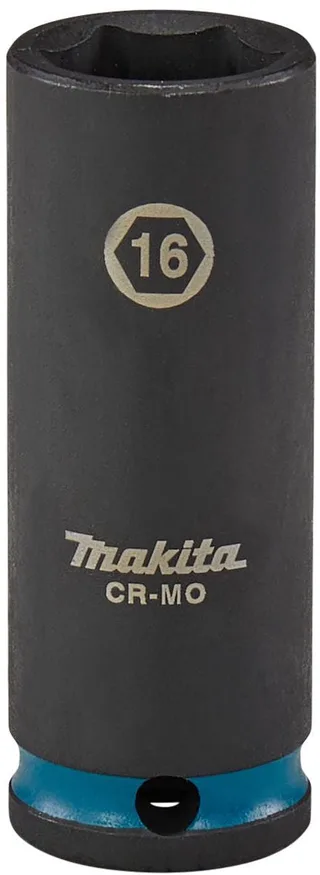 Makita 16 x 63 mm 3/8 Impact Black Krachtdop - E-16330 by Makita – product image 1 of 2