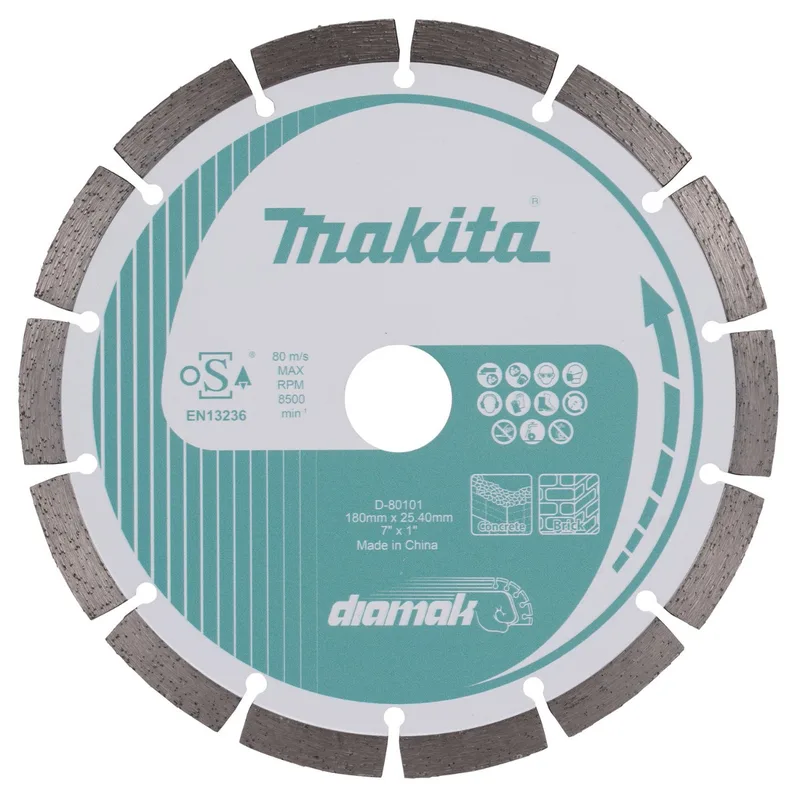 Makita 180mm Diamantschijf segment - D-80101 van Makita – productafbeelding