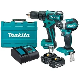 Makita 18v 2x3.0ah Dlx2142s Elektrische Gereedschapset von Makita – Produktbild 1 von 2