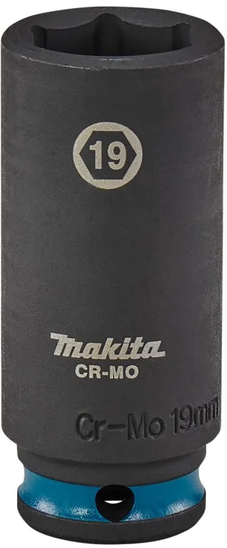 Makita 19 x 63 mm 3/8 Impact Black Krachtdop - E-16368 by Makita – product image 1 of 2
