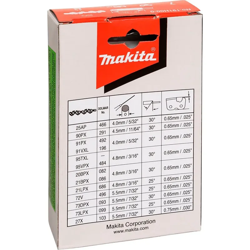 Makita 191h00-0 25cm 1.1mm 3/8 Hm Zaagblad by Makita – product image 3 of 3