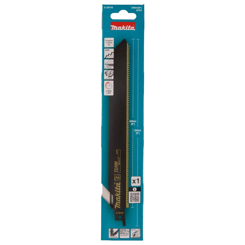Makita 228 mm Reciprozaagblad gietijzer/RVS - E-29745 de Makita – image du produit