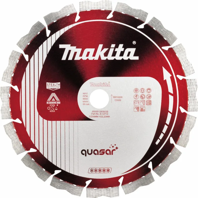 Makita 230 x 22,23 x 2,6 mm Diamantschijf - B-12712 by Makita – product image