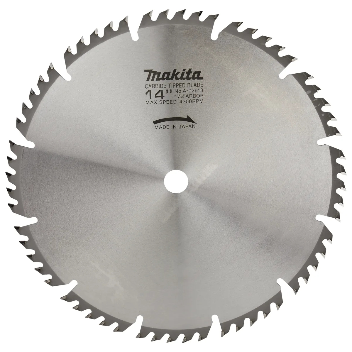 Makita 355 x 25 mm 60-tands Afkortzaagblad Hout - A-02618 de Makita – image du produit