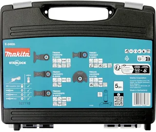 Makita 5-delig Invalzaagset multitool - E-24935 de Makita, Noir – image du produit 1 sur 4