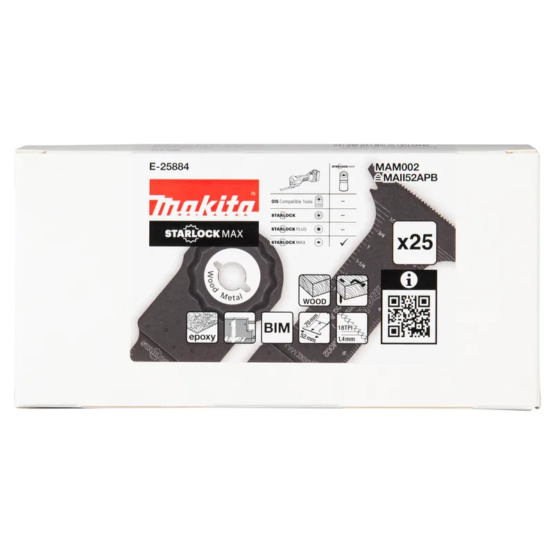 Makita 52x70mm Invalzaagblad hout&staal - MAM002 - E-25884 by Makita – product image