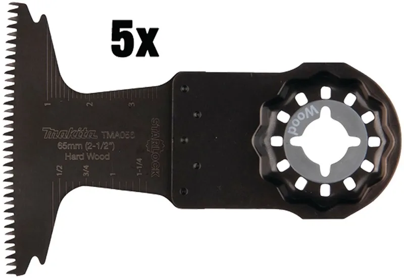 Makita 5x invalzaagblad 65mm TMA056 - B-64901-5 by Makita – product image