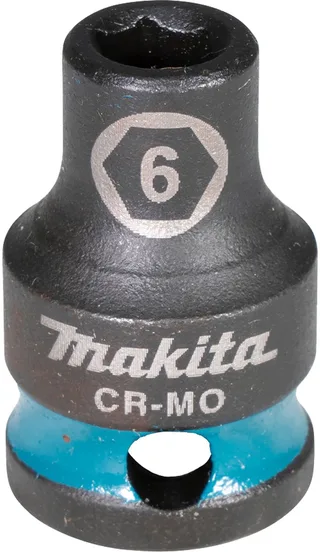 Makita 6 x 28 mm 3/8 Impact Black Krachtdop - E-15877 de Makita – image du produit 1 sur 2