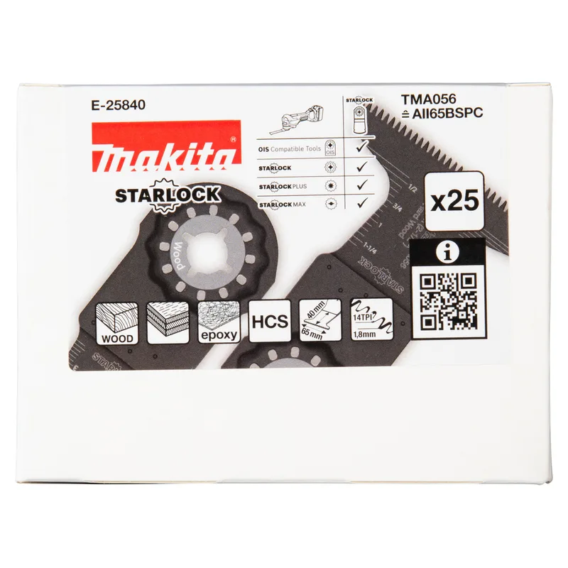 Makita 65x40mm Invalzaagblad hout - TMA056 - E-25840 by Makita – product image