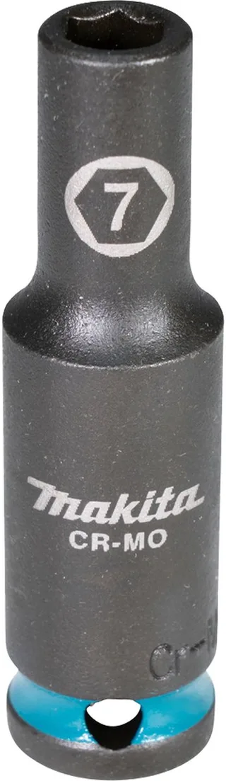 Makita 7 x 63 mm 3/8 Impact Black Krachtdop - E-16243 by Makita – product image 1 of 2