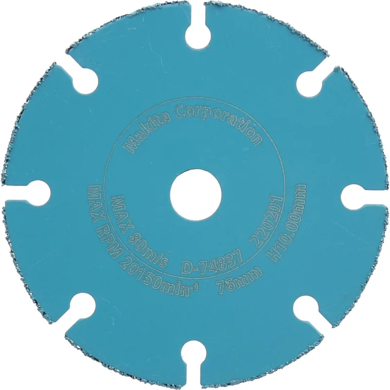 Makita 76 x 10 x 1,75 mm Doorslijpschijf HM/TCG - D-78374 von Makita – Produktbild