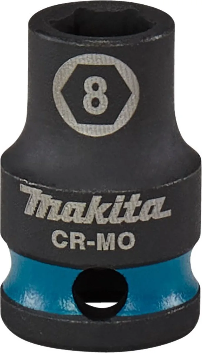 Makita 8 x 28 mm 3/8 Impact Black Krachtdop - E-15899 by Makita – product image 1 of 2
