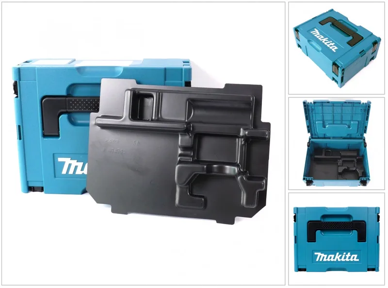 MAKPAC 2-systeemkoffer – met inzetstuk voor BTD / DTD 129 / 146 en BTW 250 / 251 de Makita – image du produit