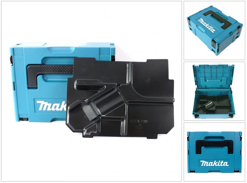 MAKPAC 2-systeemkoffer – met inzetstuk voor BTM / DTM 40 / 50 / 51 fra Makita – produktbillede